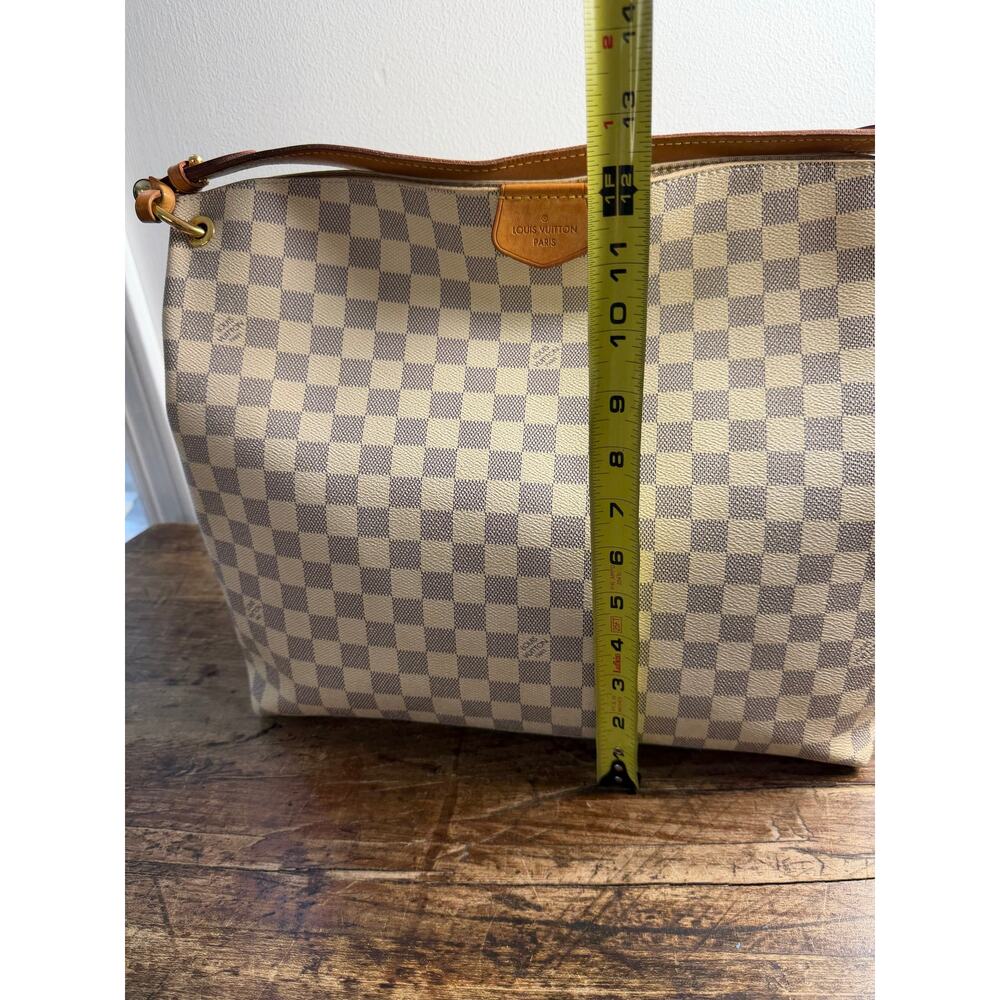 Louis Vuitton Authentic 100% Graceful hobo Damier Azur Bag - Picture 10 of 16